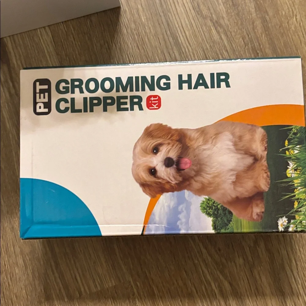 NIB Pet Grooming Hair Clipper Set/shaver /bark collar
